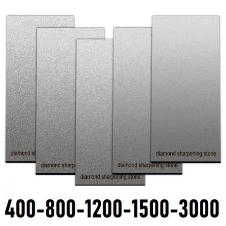 Алмазные бруски 400-800-1200-1500-3000 на резине 